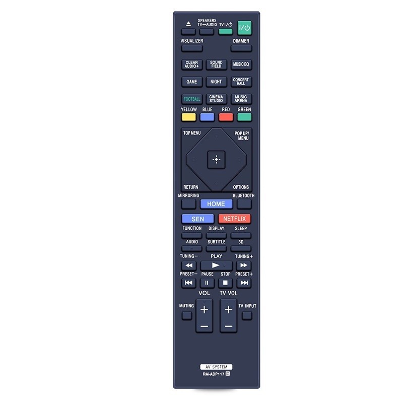 รีโมทคอนโทรลสําหรับ Sony โฮมเธียเตอร์ รุ่น N9200W N9200WL N7200W N5200W RM-ADP117 อะไหล่ 149278011