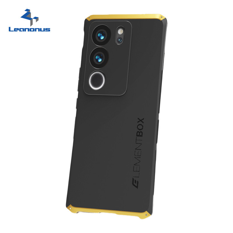 Leanonus โลหะ + PC Hard Case สําหรับ VIVO V29 V30 V40 Pro อลูมิเนียมอัลลอยด์พร้อมฝาครอบด้านหลังพลาสติกปลอกกันกระแทก