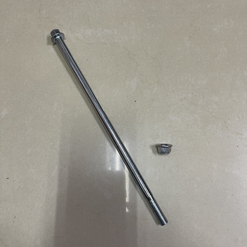 SUZUKI RC110 RC 110 BEST RR110 SUZUKI RR 110 RR-110 SWING ARM SHAFT + NUT SET SAF SUB SWING ARM SEKA
