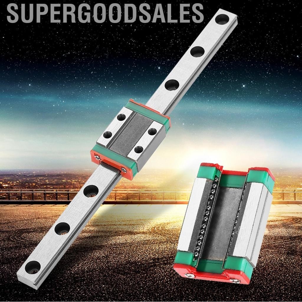 Supergoodsales US Stock LML9B Miniature Linear Rail Guide ความกว้าง 9 มม. สไลด์บล็อกล็อคใหม่