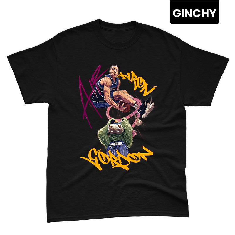 [พร้อมส่ง]Aaron Gordon | " Air Gordon " | " MR. 50 " | Orlan สีดำ y2k ชีฟอง ไซส์ใหญ่ เกาหลี ใส่สบายๆ