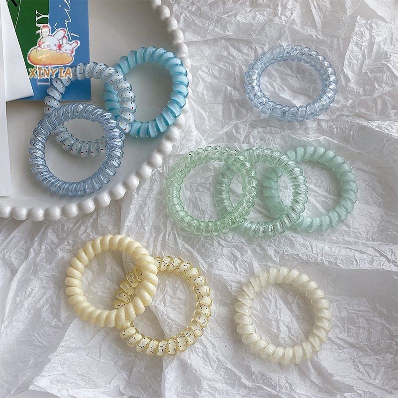 Traceless โทรศัพท์ลวดเชือกผมผู้หญิงฤดูร้อนเชือกผมเรียบง่าย High-end Ins ยางรัดXINYIA