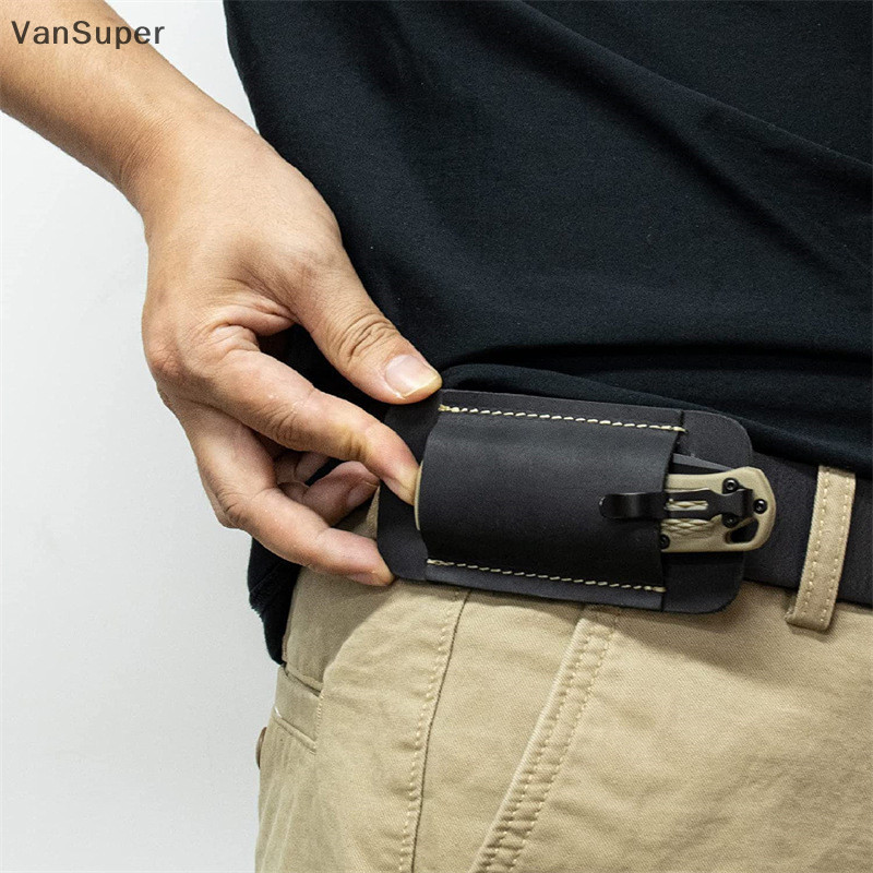 Vansuper Outdoor Self- Sleeve, Folding Saber, กระเป๋าคาดเอวป้องกันการสูญหาย, สวมใส่แบบพกพา, เข็มขัด, Scabbard, Holster HOT
