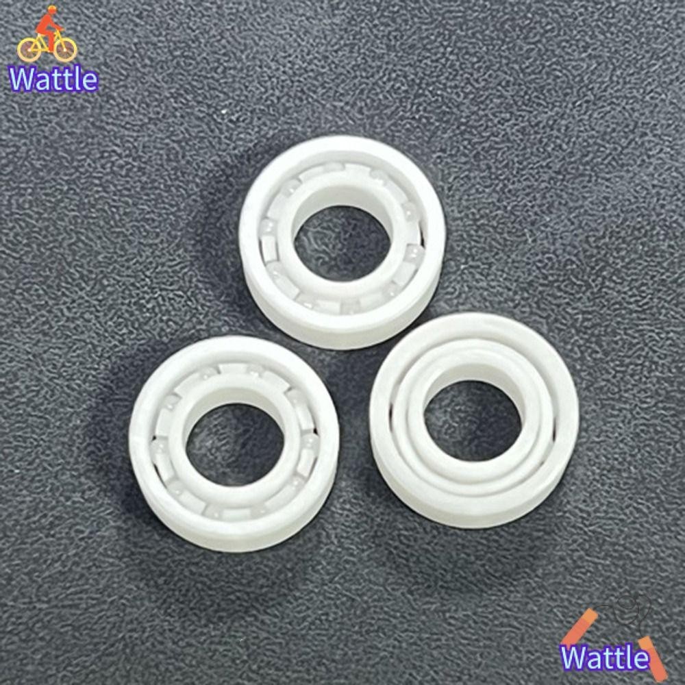 Wattle ตลับลูกปืนเซรามิกเต็มรูปแบบ, Zirconia (ZrO2) ตลับลูกปืนเม็ดกลมร่องลึกแบบเปิด, เสียงรบกวนต่ําเซรามิคคู่ปิดผนึก Miniature Ball Bearing Optical Instruments