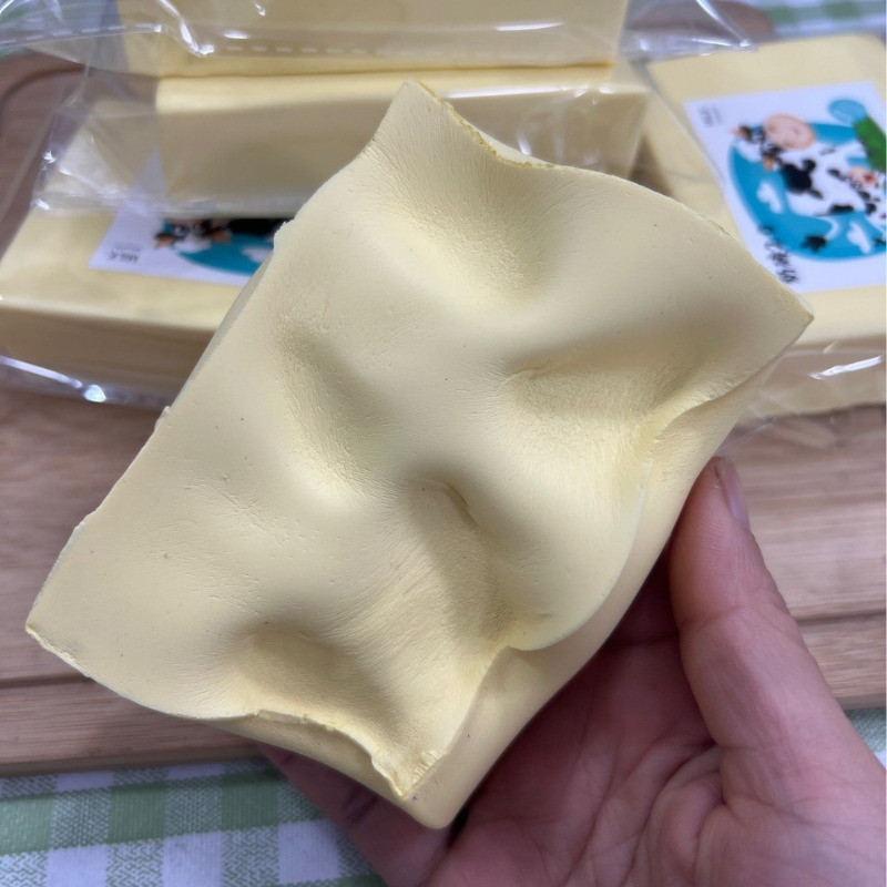 พร้อมส่ง ของเล่นบีบสกุชชี่ รูปครีมเนยอิฐ ของเล่นปลอม คลายเครียด ระบายอารมณ์ - รูปที่ 2