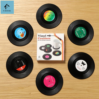 ที่รองแก้ว ชนิดซิลิโคน จานรองแก้วซิลิโคน แผ่นหินรองแก้ว ซักไ…