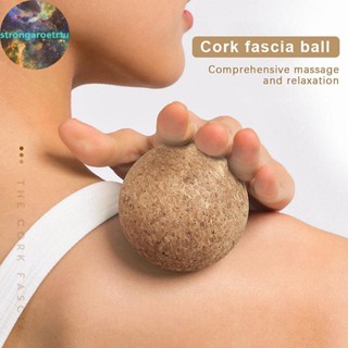 Strongaroetrtu Cork นวดกลับนวดเท้าโยคะ Tension Release Myofa…