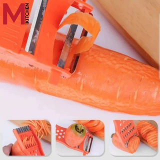 M KITCHEN 9809 ที่ขูดมะละกอ ขูดมะละกอ แบบหนา มีดปอกผลไม้ มีดปอก 5in1 มีดปอกเอนกประสงค์ 5in1 (C0)