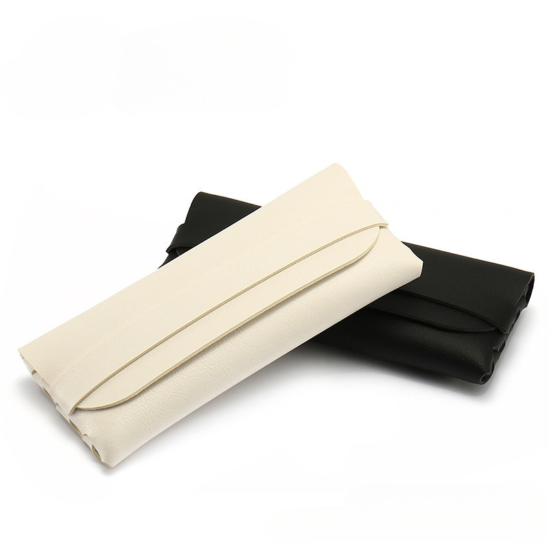 C10 กล่องใส่แว่นตา กระเป๋าใส่แว่นตา PVC   กระเป๋าเก็บแบบนุ่ม พร้อมส่ง