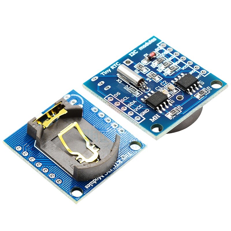 Tiny RTC I2C โมดูล 24C32 หน่วยความจํา DS1307 นาฬิกา