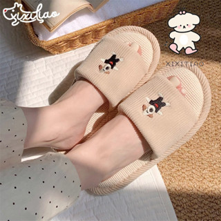 ฉี่เตียว รองเท้าแตะฤดูใบไม้ผลิฤดูร้อนในร่มนุ่มแต่เพียงผู้เดี…