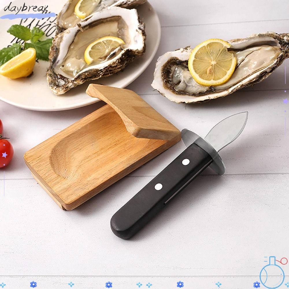 Daybreak Oyster Shuking Clamp, สะดวกสแตนเลส Oyster Clam Shrucker, อุปกรณ์ครัว Universal Oyster เครื่
