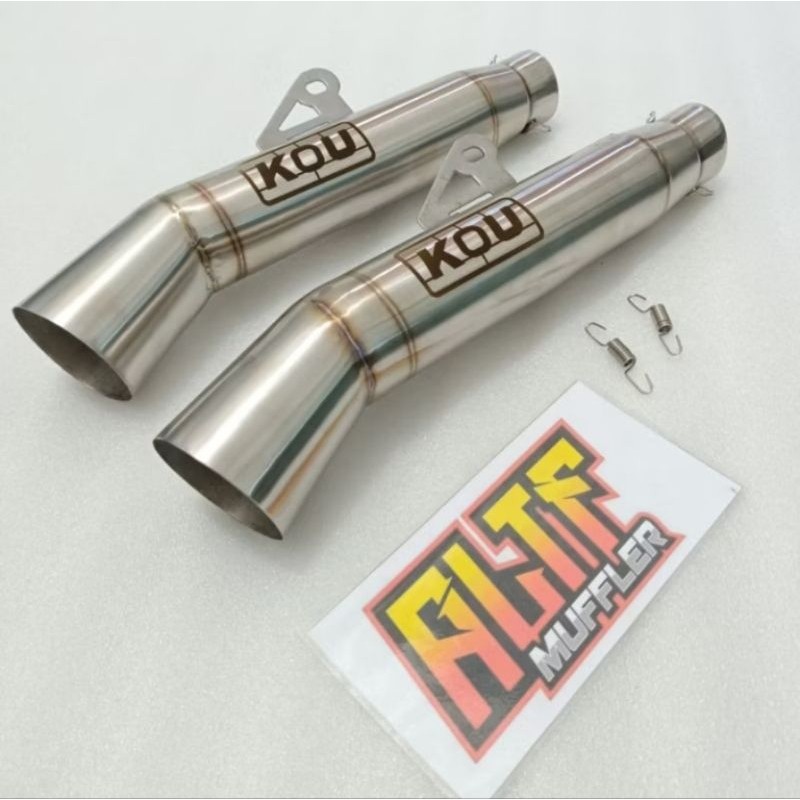 Kou SUPER OPEN CANISTER 51MM INLET TUBE TYPE [ CANISTER เท่านั้น ] ท่อไอเสีย
