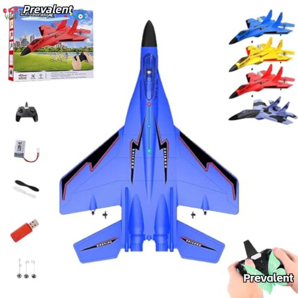 Preva 2.4ghz Rc รีโมทคอนโทรล Fighter Plane, ไฟฟ้า ZY-530 รีโมทคอนโทรล Fighter Jet, ชาร์จ USB พร้อมไฟ