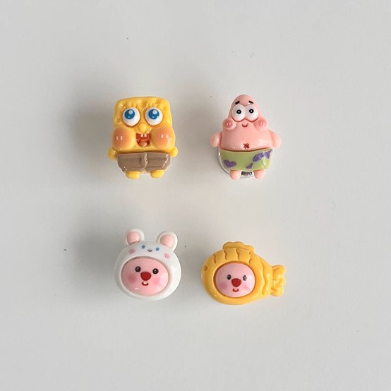 ขาตั้ง การ์ตูน สพันจ์บ๊อบ ลู ปิ สุนัข Pacha หมี ลายสตรอเบอร์รี่ โดเร มอน น้องหมี ที่ติดโทรศัพท์ ตัวจับมือถือ น่ารัก