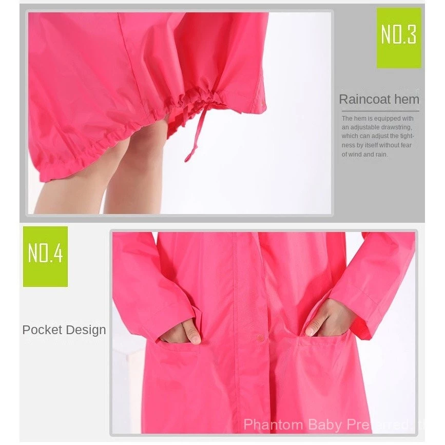 เสื้อกันฝนผู้หญิง สไตล์แฟชั่น กันน้ำ ระบายอากาศ thumbnail 9