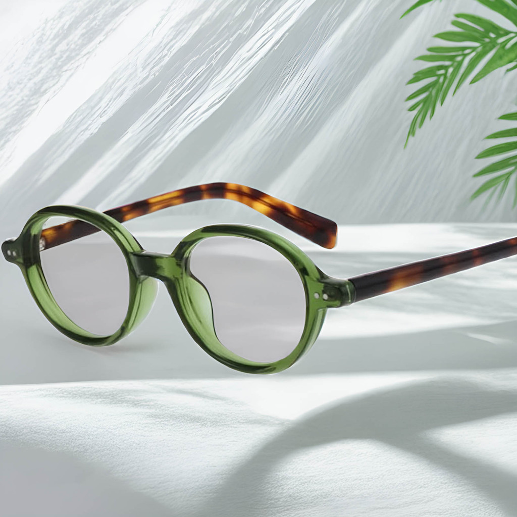 Ins Retro Oval Frame โลหะไทเทเนียมกรอบแว่นตา | กระจกออปติคอลแบบใช้คู่สํานักงานสําหรับเล่นเกม | Plain Face Slimmer Look Design แว่นตาอ่านหนังสือ