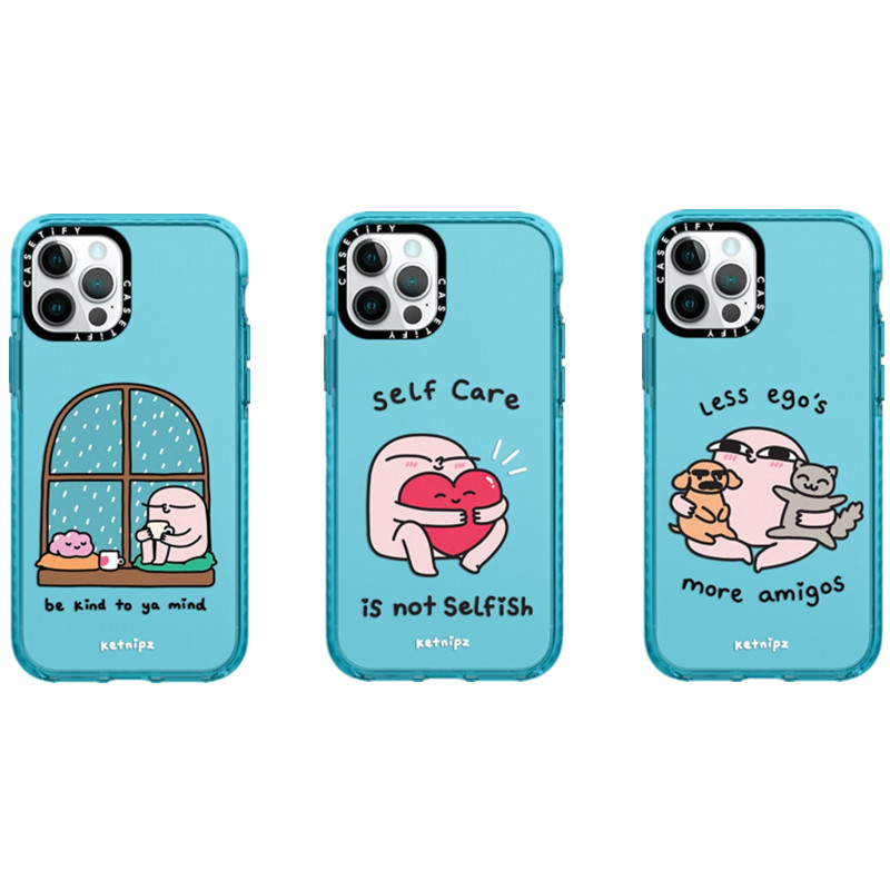 Caseti Kettipz นุ่มสําหรับ iPhone 16 16e 15 14 Plus 11 12 13 Pro Max กันกระแทก TPU ซิลิโคนใสฝาครอบปลอก