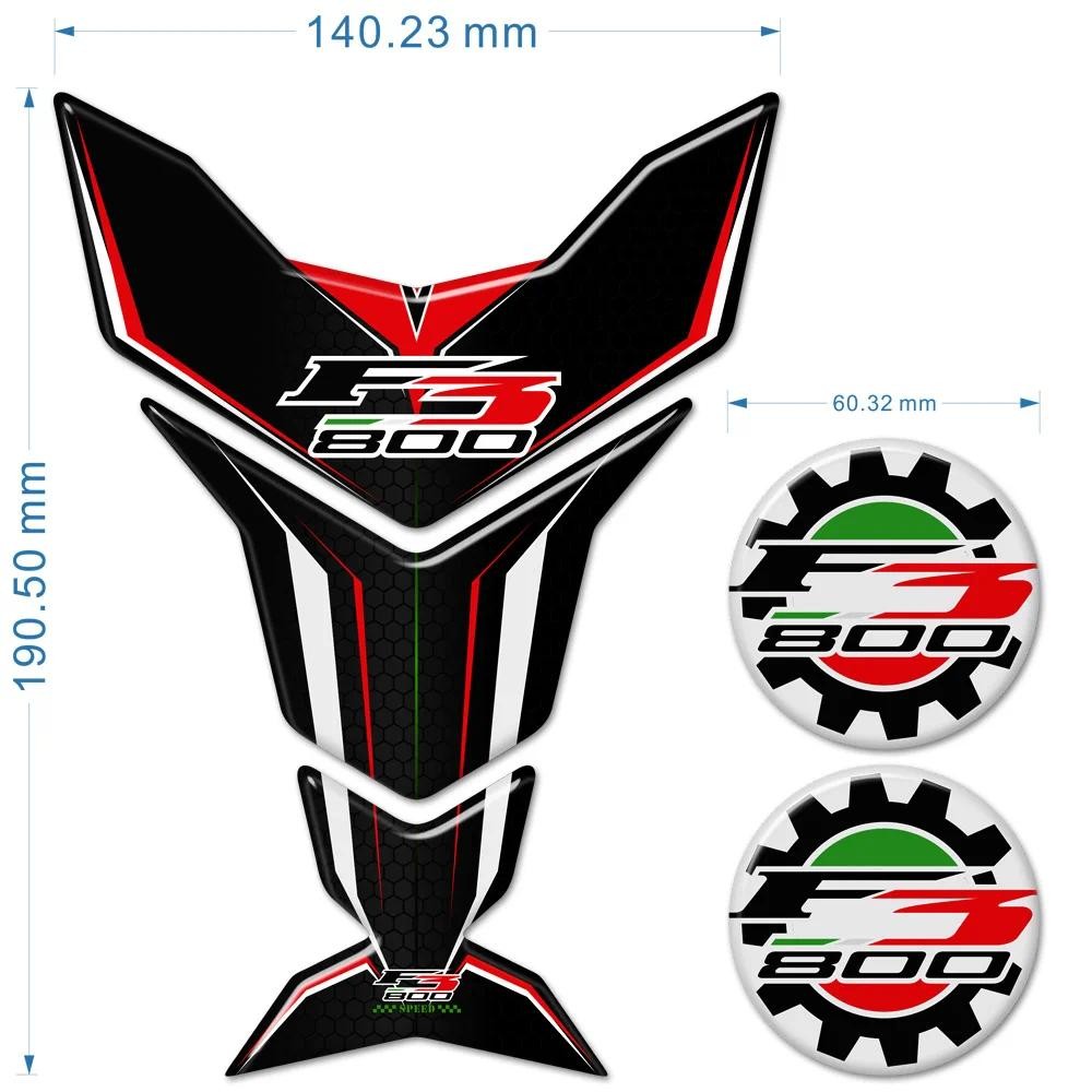 ป้องกันถังน้ํามันเชื้อเพลิง Pad Protector Decal ปลากระดูกสติกเกอร์รถจักรยานยนต์สําหรับ MV Agusta 750