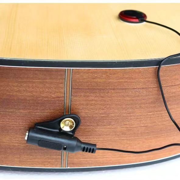 กีต้าร์ Pickup Kalimba Harp Pickup Ukulele Hole-Free AD Amplifier#吉他拾音器卡林巴竖琴拾音器尤克里里免开孔AD扩音器3.13