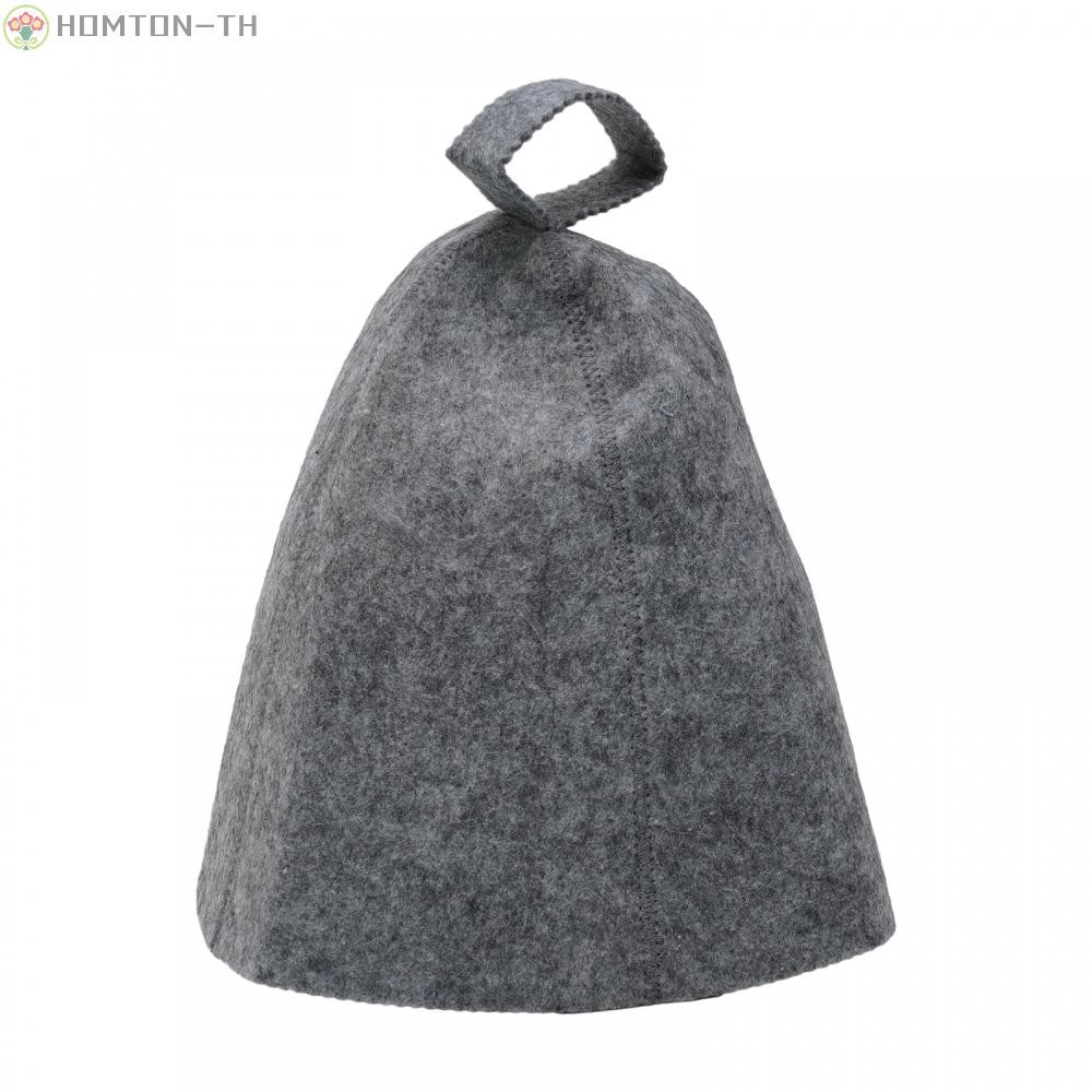 Felt Wool Cap Soft Solid Hat Sauna Hat Keep Your Head Dry and Warm in Sauna Room