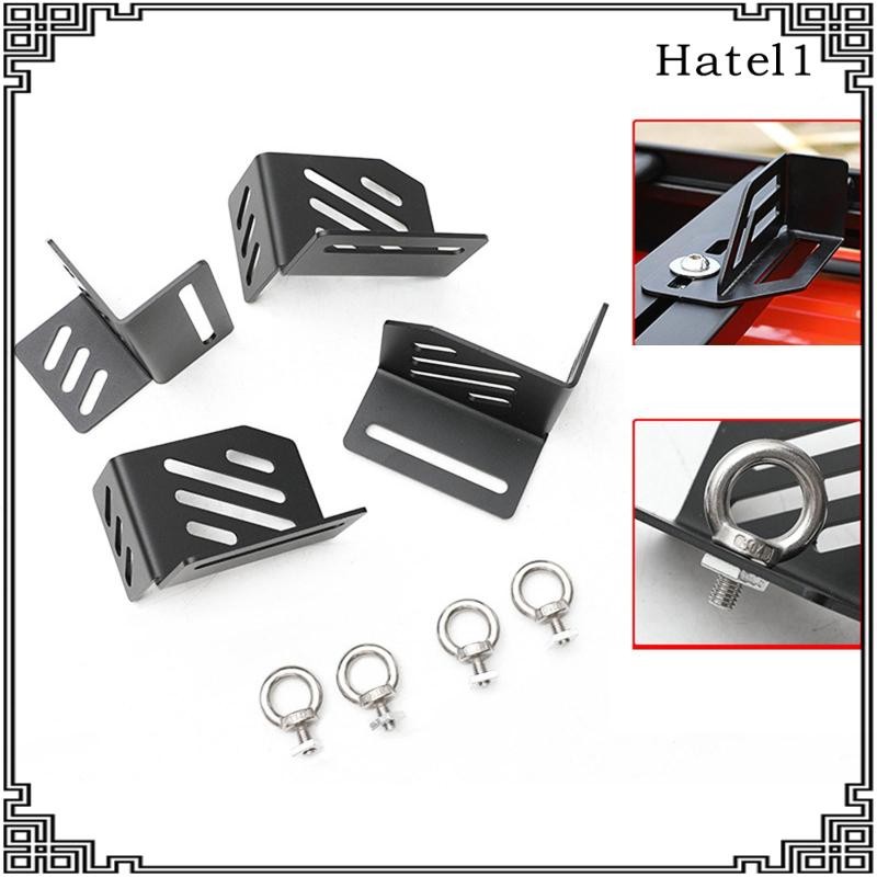 [เกลียดชัง] ขายึดมุมสินค้าเจอร์นิค 4x ยึดกล่องหลังคาที่มั่นคงติดตั้งชิ้นส่วนเหล็กสําหรับเดินทาง