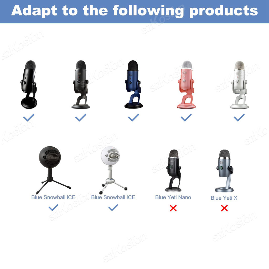 สายไมโครโฟน เข้ากันได้กับ Yeti และ Snowball iCE Recording Mic USB 1.5m สายไฟทดแทน - 9.8FT
