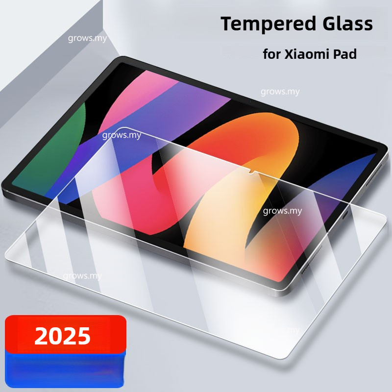 ป้องกันหน้าจอสําหรับ Xiaomi Redmi Pad2 Pad 7 7Pro 5 6 6S Pro Poco Pad 5G 12.1 / Redmi Pad SE 8.7 4G Pro 12.1 HD กระจกนิรภัย