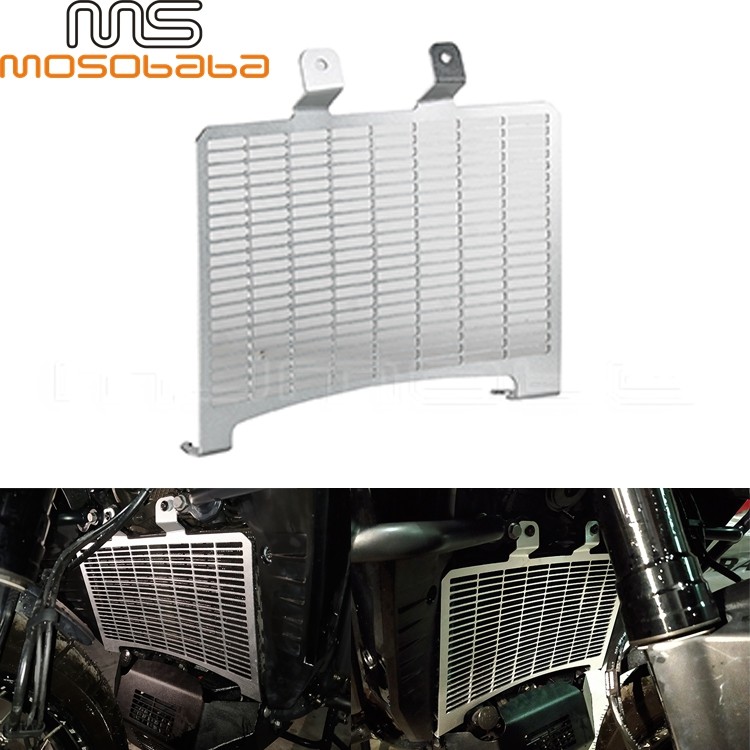 เหมาะสําหรับ Harley Panmei 1250 S RA1250 RA1250S รถจักรยานยนต์ดัดแปลงหม้อน้ํา Guard สีเงิน