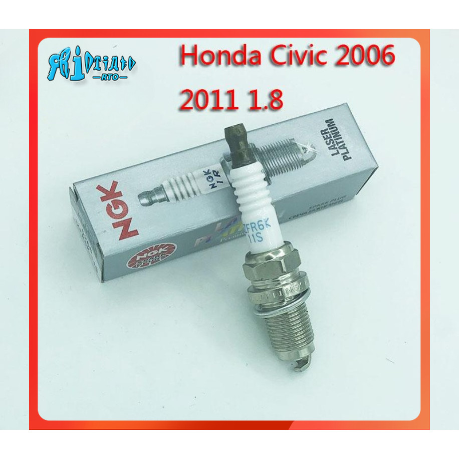 Izfr6k-11s 5266 หัวเทียนอิริเดียมสําหรับ Honda Civic 1.8L (06~13) CR-V 2.0L (07~11) (4 ชิ้น)