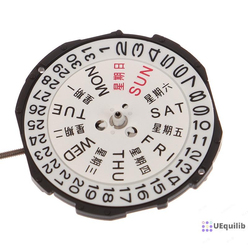 Uequilib SL25/SL28/SL68 นาฬิกาควอตซ์เปลี่ยน 3 มือสองภาษา Dual ปฏิทินนาฬิกาอุปกรณ์ซ่อมสําหรับช่างซ่อม