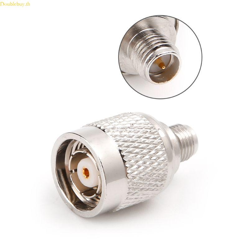Doublebuy RP-TNC Male Plug To RP-SMA Female Jack RF Connector อะแดปเตอร์แปลงโคแอกเซียล