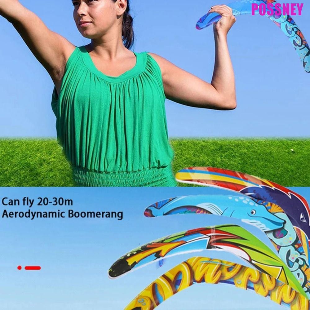 Possney Flying Boomerang ของเล่น, Interactive Profesional V Shaped Boomerang,เกม Props V-Shaped EVA 