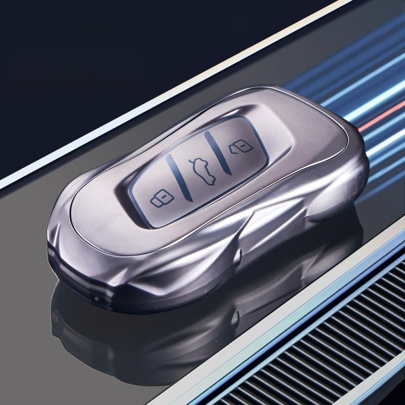 MG5 ZS MG4 EV MG6 MG7 HS ES ES5 S5 กุญแจรถฝาครอบป้องกันพวงกุญแจหัวเข็มขัด