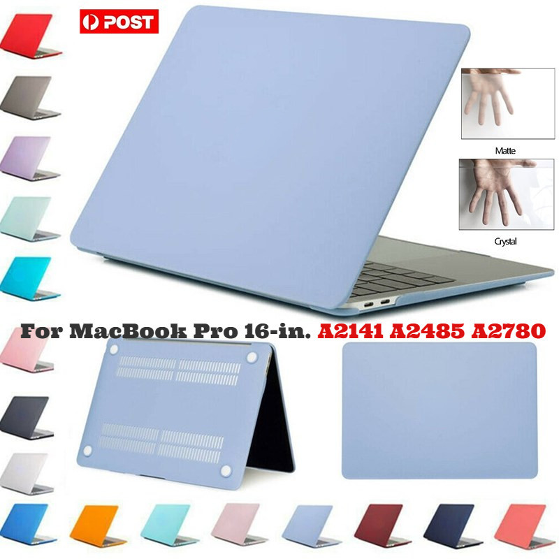 สําหรับ MacBook Pro 16 นิ้ว M2 Pro Max 2019 2021 2023 A2141 A2485 A2780 เคสแล็ปท็อป PC แบบแข็ง เนื้อแมตต์ แวววาว กันกระแทก บาง