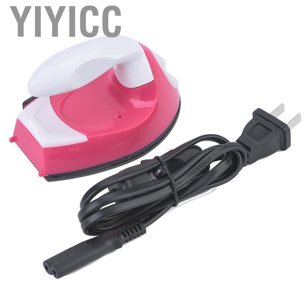 Yiyicc Portable Mini Electric Iron Handheld Steam Ironing Beans Home Boards YEK