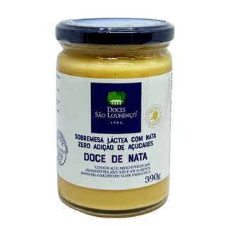 Doce de Nata Zero adição de Açucar SAO LOURENCO 390g
