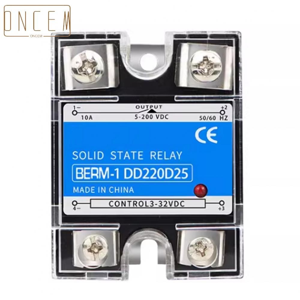 【Final Clear Out】Single Phase Solid State Relay for DC Controlled Loads 10A~120A 3 32VDC 5 200VDC