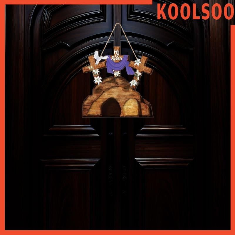 [Koolsoo] ป้ายต้อนรับ He IS Risen สําหรับแขวนตกแต่งผนัง ประตู ปาร์ตี้ ระเบียง