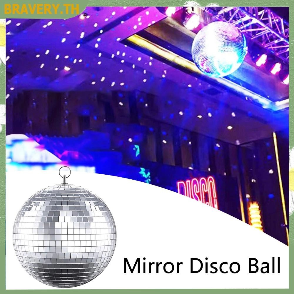 ลูกบอลกระจกสะท้อนแสง หมุนได้ 8 นิ้ว สําหรับแขวนตกแต่ง SHOPCYC6889