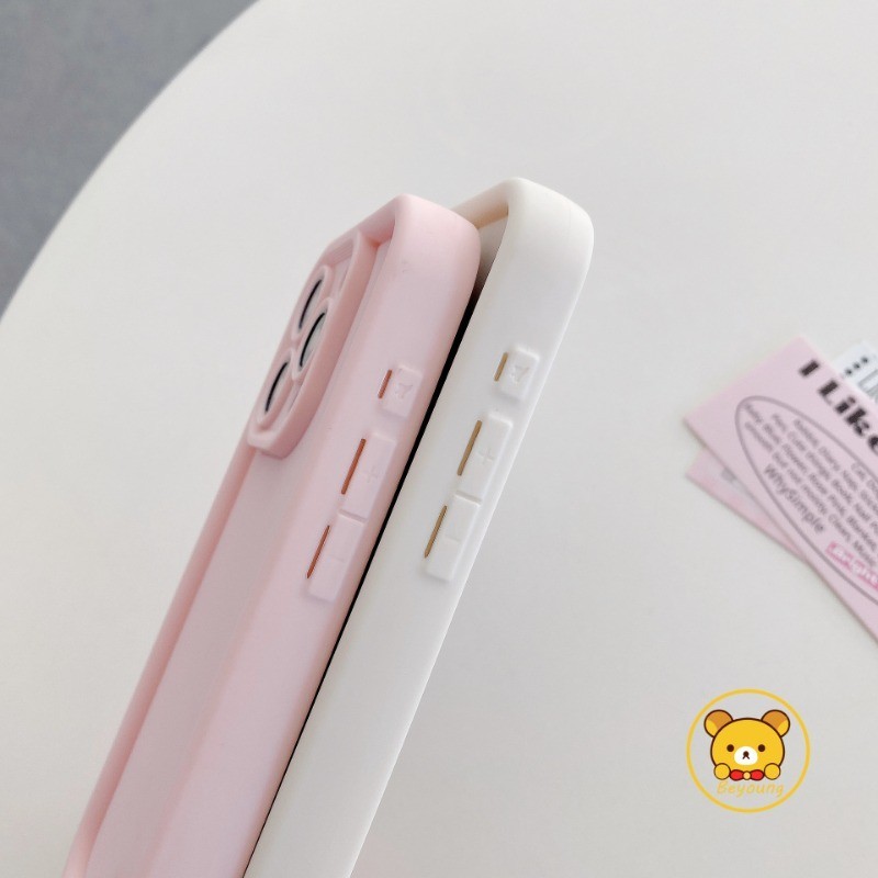 SAMSUNG MacaronสีปลอกสําหรับSamsung Galaxy A17 A07 A06 S25 Plus Ultra FE Edge A56 A55 M55 F55 5G 4Gเคสโทรศัพท์DopamineสีทึบAnti-fall Soft TPUป้องกันกรณีครอบคลุม - รูปที่ 7