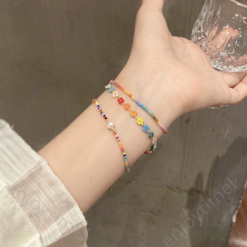 เครื่องประดับ สร้อยข้อมือ เชือกทอ คุณภาพสูง แฟชั่นฤดูใบไม้ผลิ และฤดูร้อน สําหรับผู้หญิง