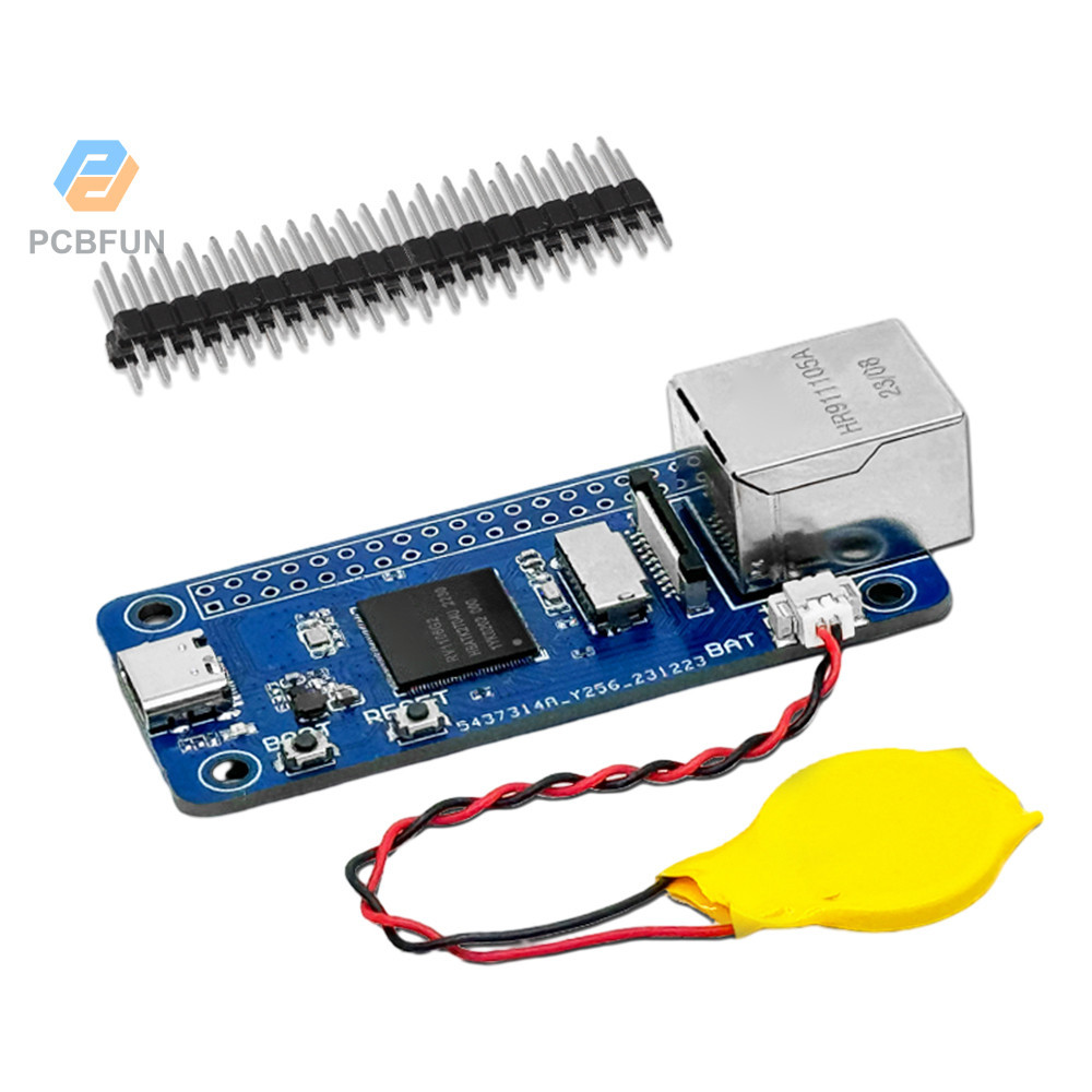 Pcbfun RV1106 บอร์ดทดลองประดิษฐ์ RISC-V 256MB ขนาดเล็ก สําหรับสถาปัตยกรรม