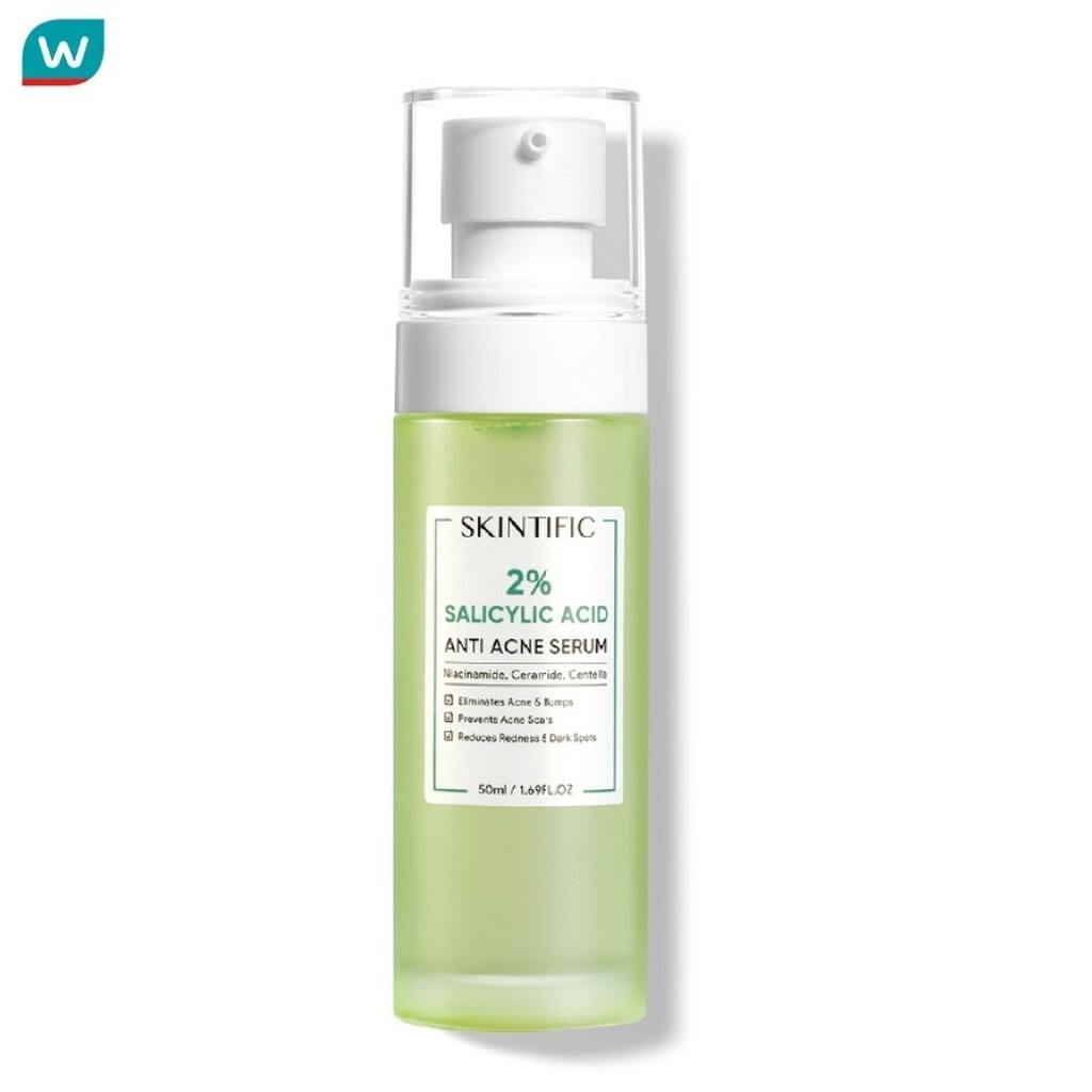Skintific สกินทิฟิค 2 ซาลิไซลิก แอซิด แอนตี้-แอคเน่ เซรั่ม 50 มล.