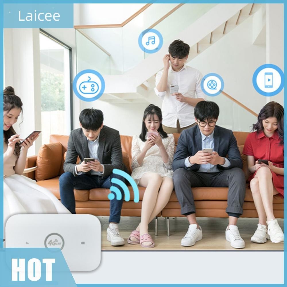 [Laiicee.th ] 4g LTE Mobile WiFi Router 150Mbps WiFi Hotspot w/ Sim Card Slot Wireless Router