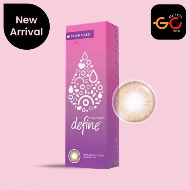 สีใหม่ล่าสุด 1 Day Acuvue Define คอนแทคเลนส์สี รายวัน ( 1 กล่อง 15 คู่/30ชิ้น )
