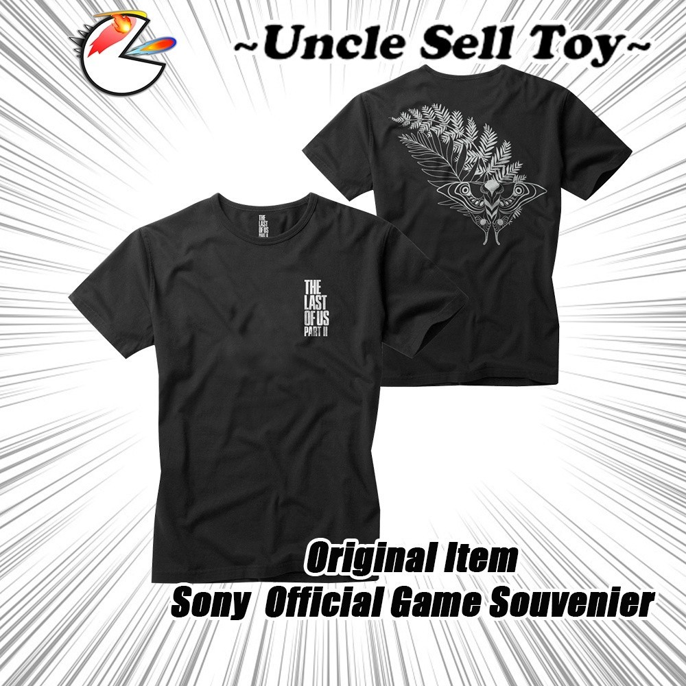 ใหม่ PS4 The Last Of Us Part 2 II Original Souvenir TLOU 2 The Last Of Us T Shirt T-Shirt Cloth Wear