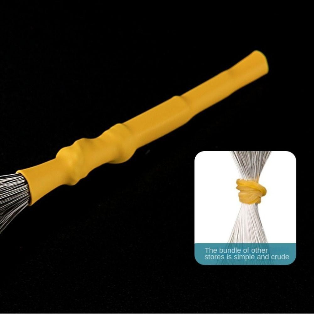 LANFY สายหยุดปลารองนิ้ว 100 เม็ด ซิลิโคน 5 ขนาด สำหรับบอบเบอร์และฟล้อย ทนทาน ป้องกันการพัวพันแบบมืออาชีพ - รูปที่ 5