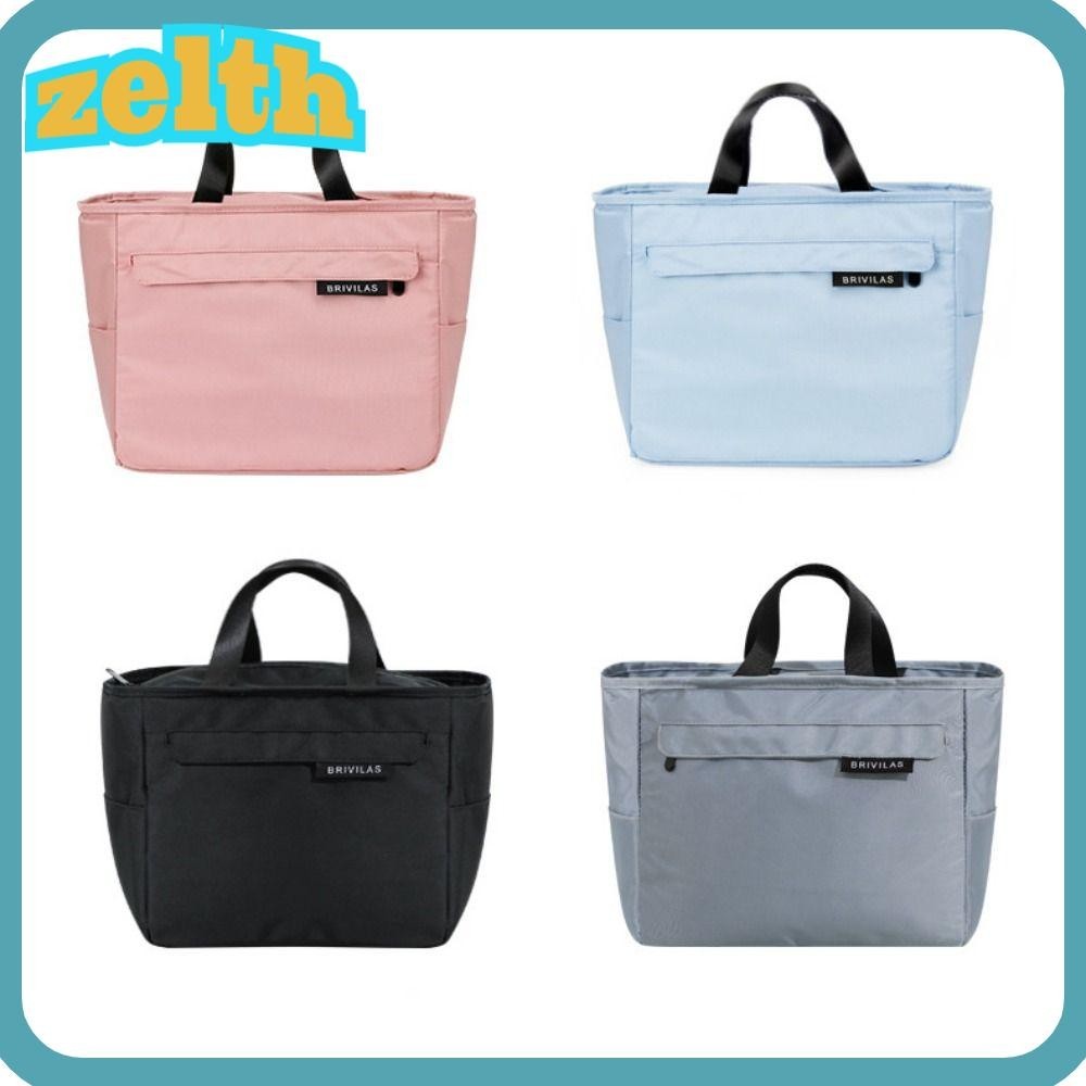 Zelth Thermal Bag, แบบพกพาหนา Tote Lunchbox, คุณภาพสูง Terylene อลูมิเนียมฟอยล ์ ฉนวนกันความร ้ อนกระเป ๋ าผู ้ ชาย