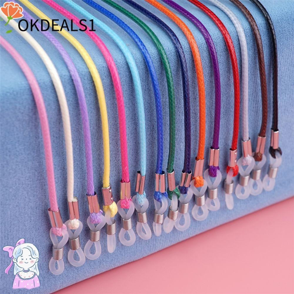 Dealshop สายโซ่คล้องแว่นตา กันลื่น อุปกรณ์เสริม สําหรับอ่านหนังสือ